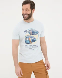 FatFace Volkswagen Catch The Waves Tshirt