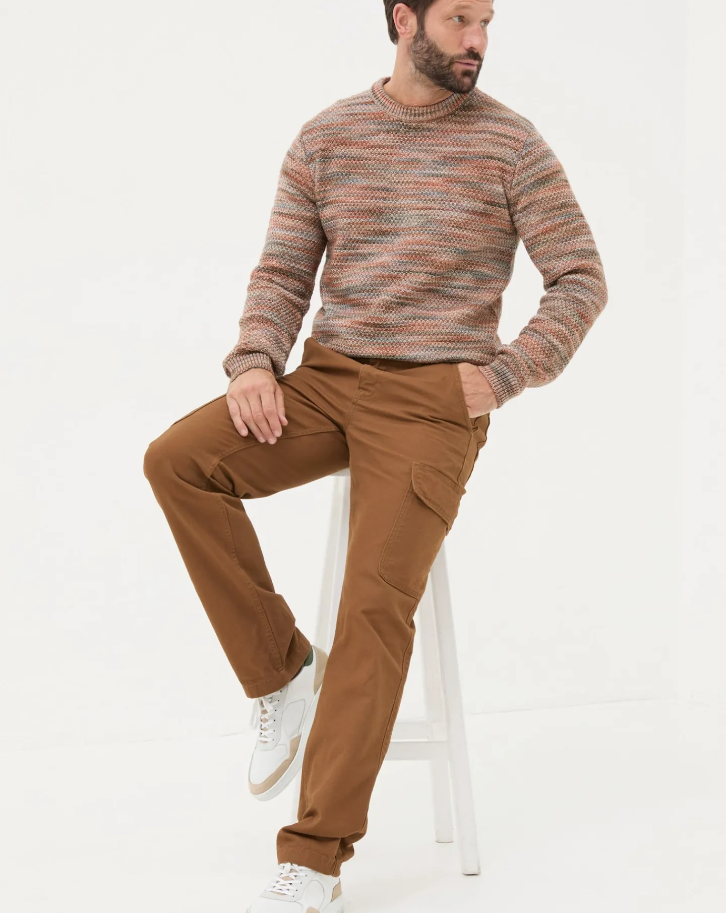 FatFace Wardly Canvas Cargo Trousers