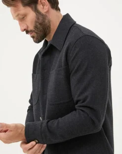 FatFace Wool Check Worker Jacket