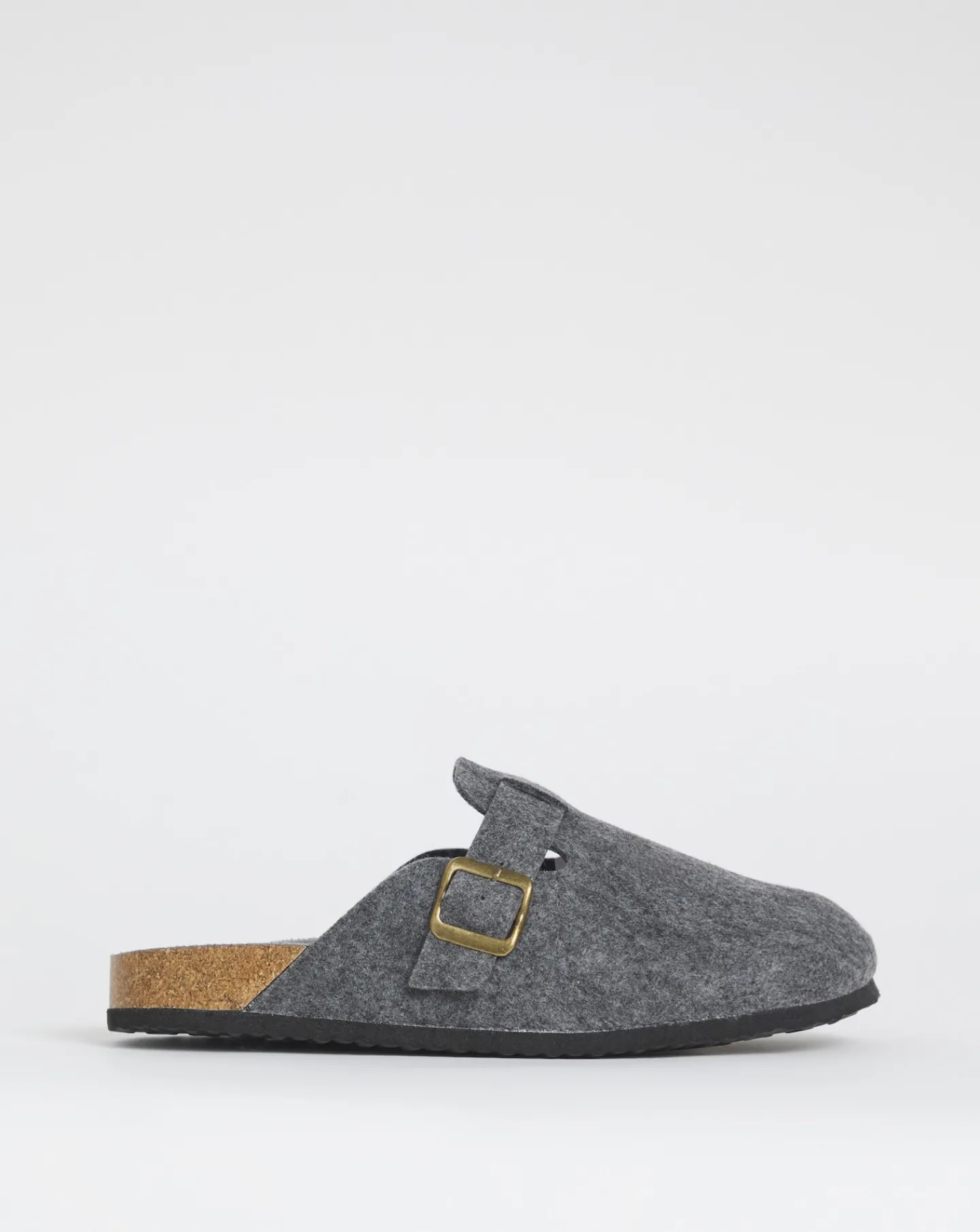 Jacamo Felt Mule Slipper Wide