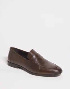 Jacamo Formal Leather Penny Loafer Wide