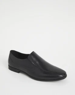 Jacamo Formal Leather Slip On Wide
