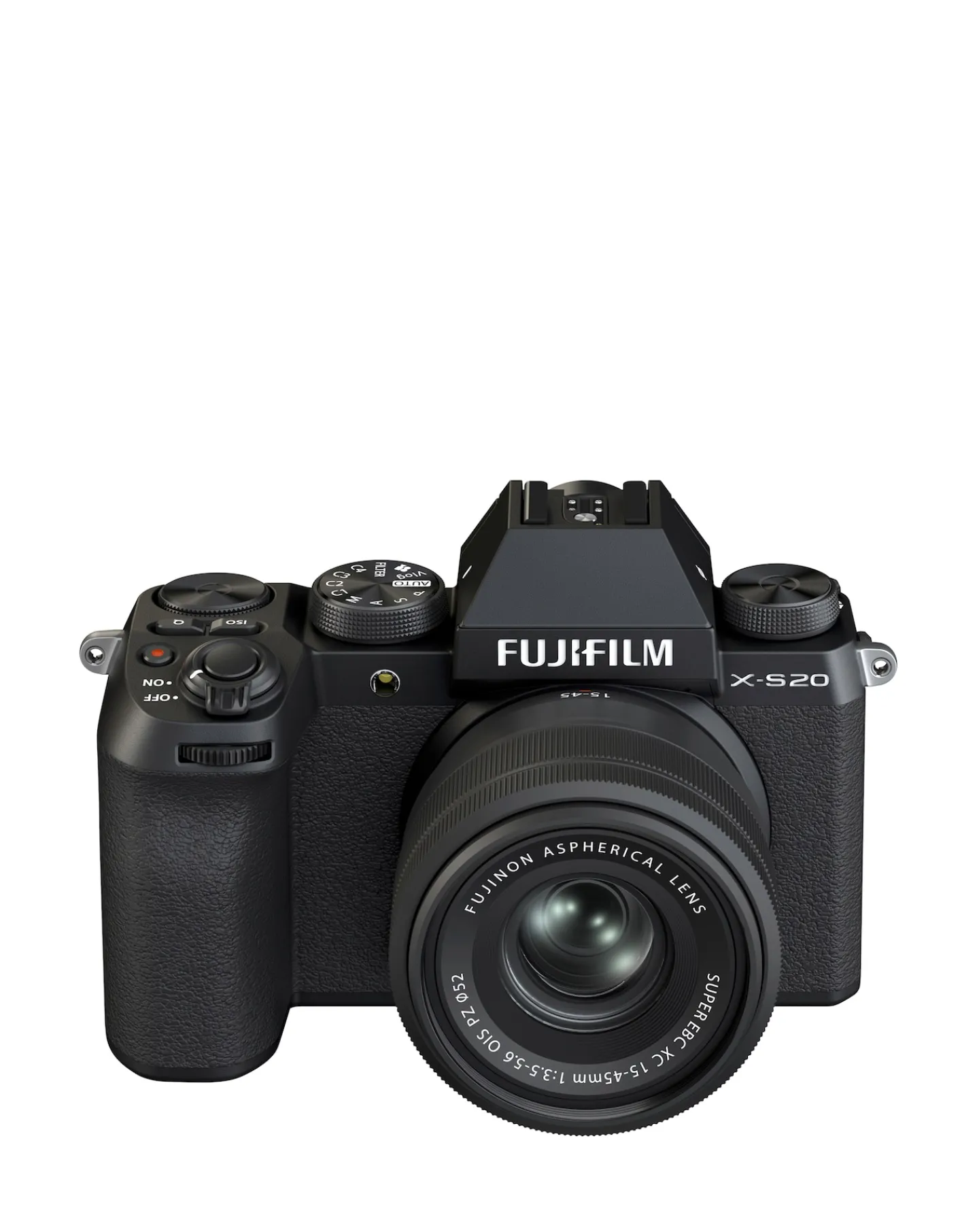 Fujifilm X-S20 Mirrorless Digital Camera with XC 15-45mm f/3.5-5.6 OIS PZ Lens