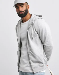 Jacamo Full Zip Hoodie Extra Long