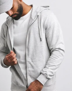 Jacamo Full Zip Hoodie Extra Long