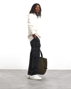 Jacamo Garment Dyed Multi Pocket Cargo