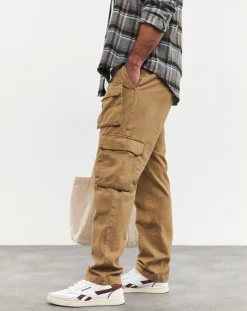 Jacamo Garment Dyed Multi Pocket Cargo