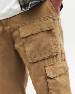 Jacamo Garment Dyed Multi Pocket Cargo
