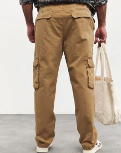 Jacamo Garment Dyed Multi Pocket Cargo