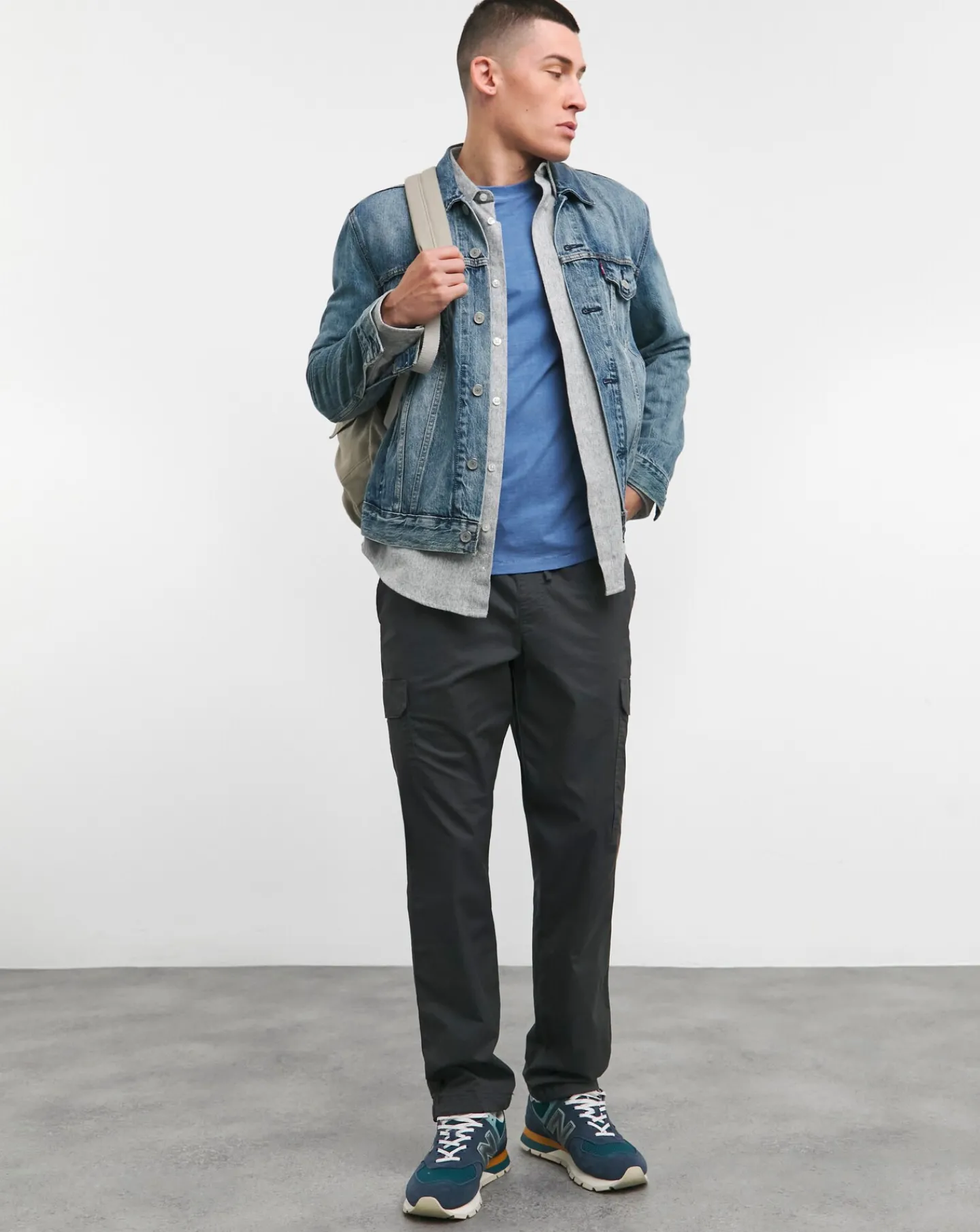 Jacamo Garment Dyed Relaxed Fit T-Shirt