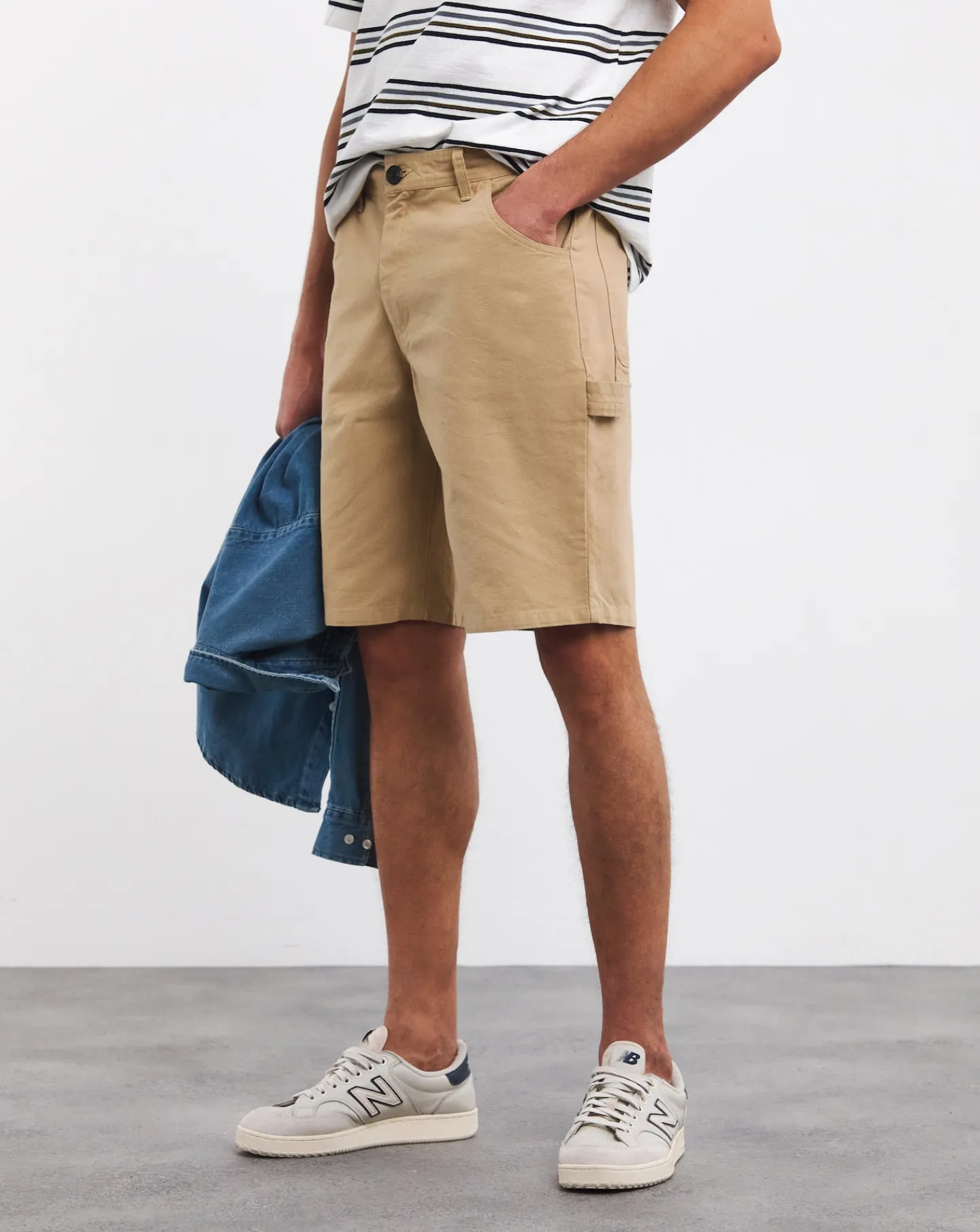 Jacamo Garment Washed Carpenter Short