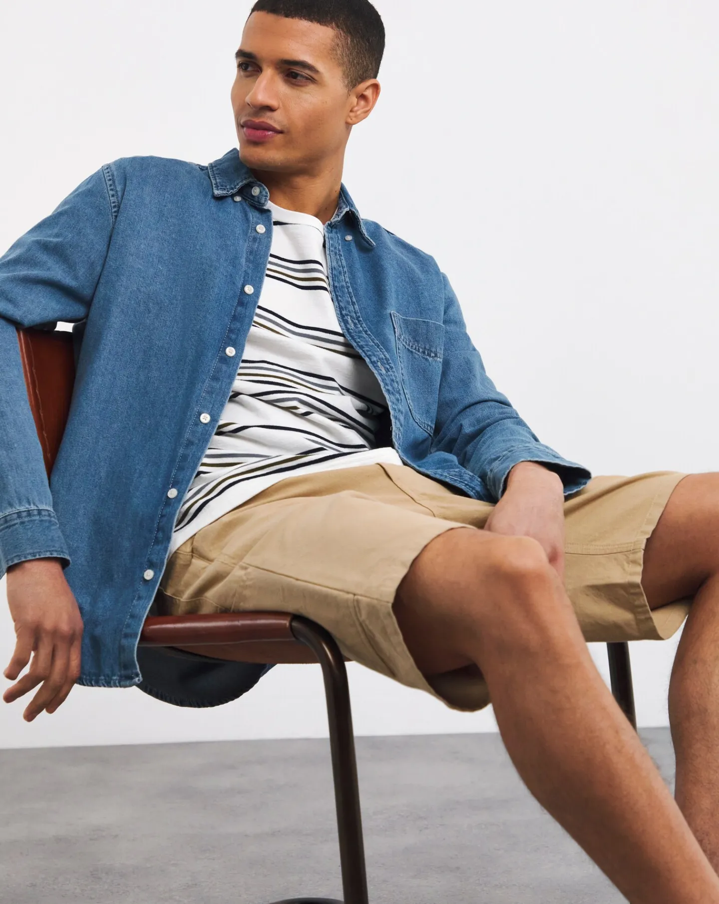 Jacamo Garment Washed Carpenter Short