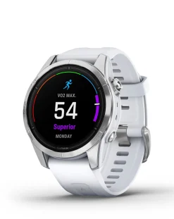 Garmin Epix Pro (Gen 2) 42mm Smart Watch - Silver with stone Band