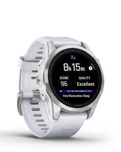 Garmin Epix Pro (Gen 2) 42mm Smart Watch - Silver with stone Band