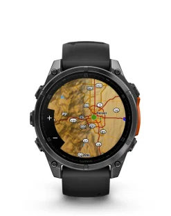 Garmin Fenix 8 47mm Amoled Smart Watch - Slate Grey with Silicone Band