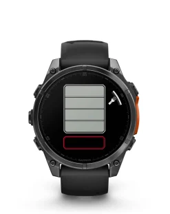 Garmin Fenix 8 47mm Amoled Smart Watch - Slate Grey with Silicone Band