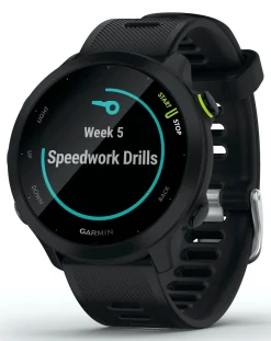 Garmin Forerunner 55 GPS Running Smart Watch - Black