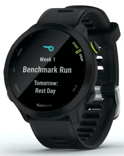 Garmin Forerunner 55 GPS Running Smart Watch - Black