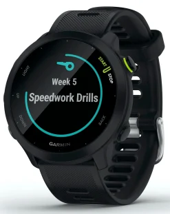 Garmin Forerunner 55 GPS Running Smart Watch - Black