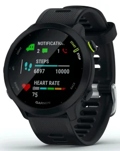 Garmin Forerunner 55 GPS Running Smart Watch - Black