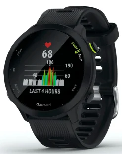 Garmin Forerunner 55 GPS Running Smart Watch - Black