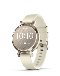 Garmin Lily 2 Smart Watch - Gold with Coconut Silicone Band