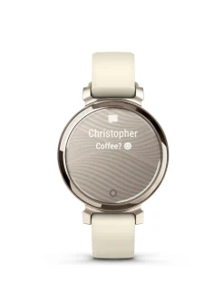 Garmin Lily 2 Smart Watch - Gold with Coconut Silicone Band