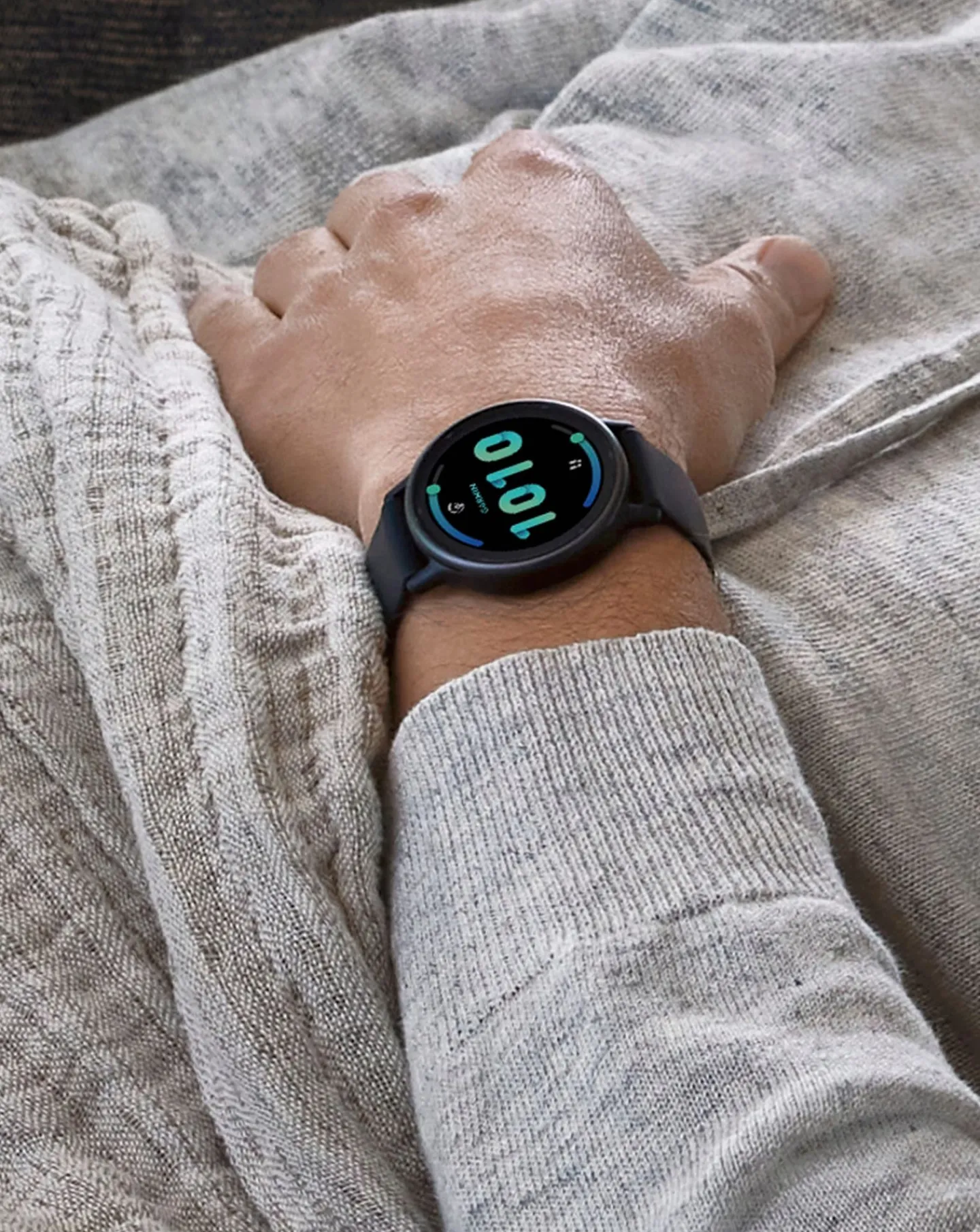 Garmin Venu 3S 41mm Smartwatch - Pebble Grey & Slate with Silicone Band