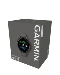 Garmin Venu 3S 41mm Smartwatch - Pebble Grey & Slate with Silicone Band