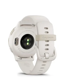 Garmin Venu 3S 41mm Smartwatch - Ivory and Soft Gold with Silicone Band