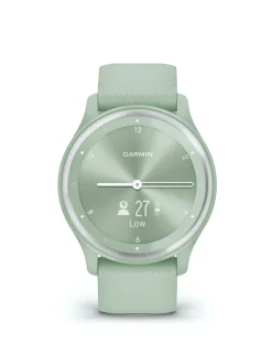 Garmin Vivomove Sport Smart Watch - Cool Mint with Silicone Band
