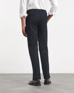 Jacamo Gingham Check Suit Trousers