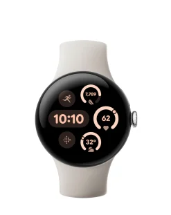 Google Pixel Watch 3 Silver/Porcelain WiFi 45mm