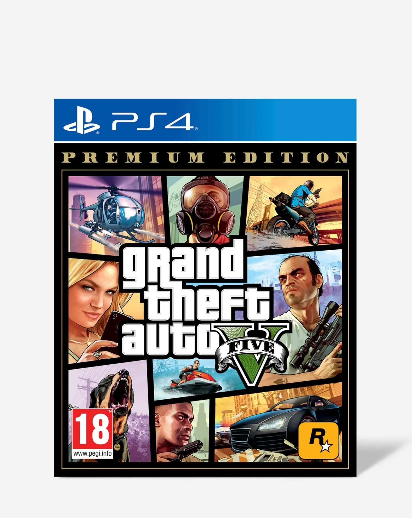 Playstation Grand Theft Auto V Premium Edition (PS4)