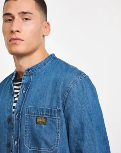Jacamo Grandad Denim Overshirt