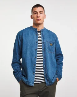 Jacamo Grandad Denim Overshirt