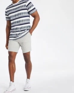 Jacamo Grey Marl Fleece Shorts