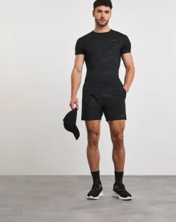 Gym King Debossed Camo Shorts