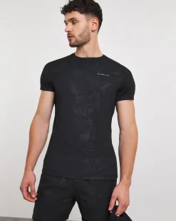 Gym King Debossed Camo T-Shirt