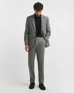 Jacamo Herringbone Tweed Reg Fit Trouser