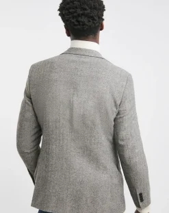 Jacamo Herringbone Tweed RegFit Jacket