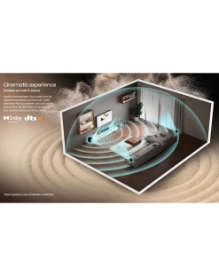 Hisense AX5100G 5.1ch 340W Soundbar with Wireless Subwoofer