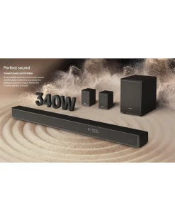 Hisense AX5100G 5.1ch 340W Soundbar with Wireless Subwoofer