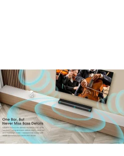 Hisense HS214 2.1ch 80W All-in-One Soundbar & Speaker