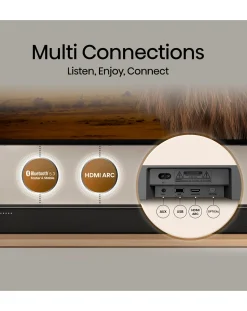 Hisense HS2100 2.1ch 240W Soundbar with DTS Virtual X and Wireless Subwoofer