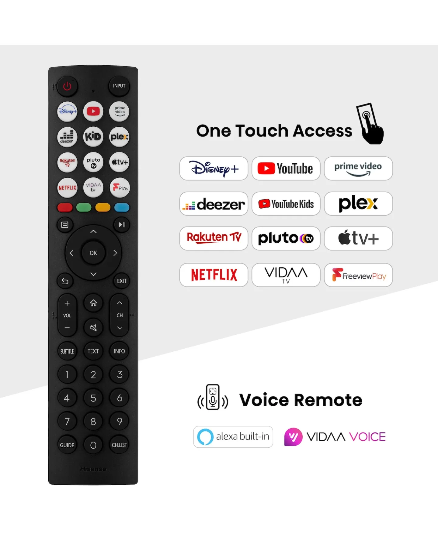 Hisense 40in 40A4NTUK Smart Full HD LED Freeview TV