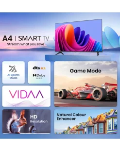 Hisense 32in 32A4NTUK Smart Full HD LED Freeview TV
