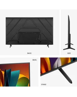 Hisense 65in 65A6NTUK Smart 4K UHD HDR LED TV with Amazon Alexa
