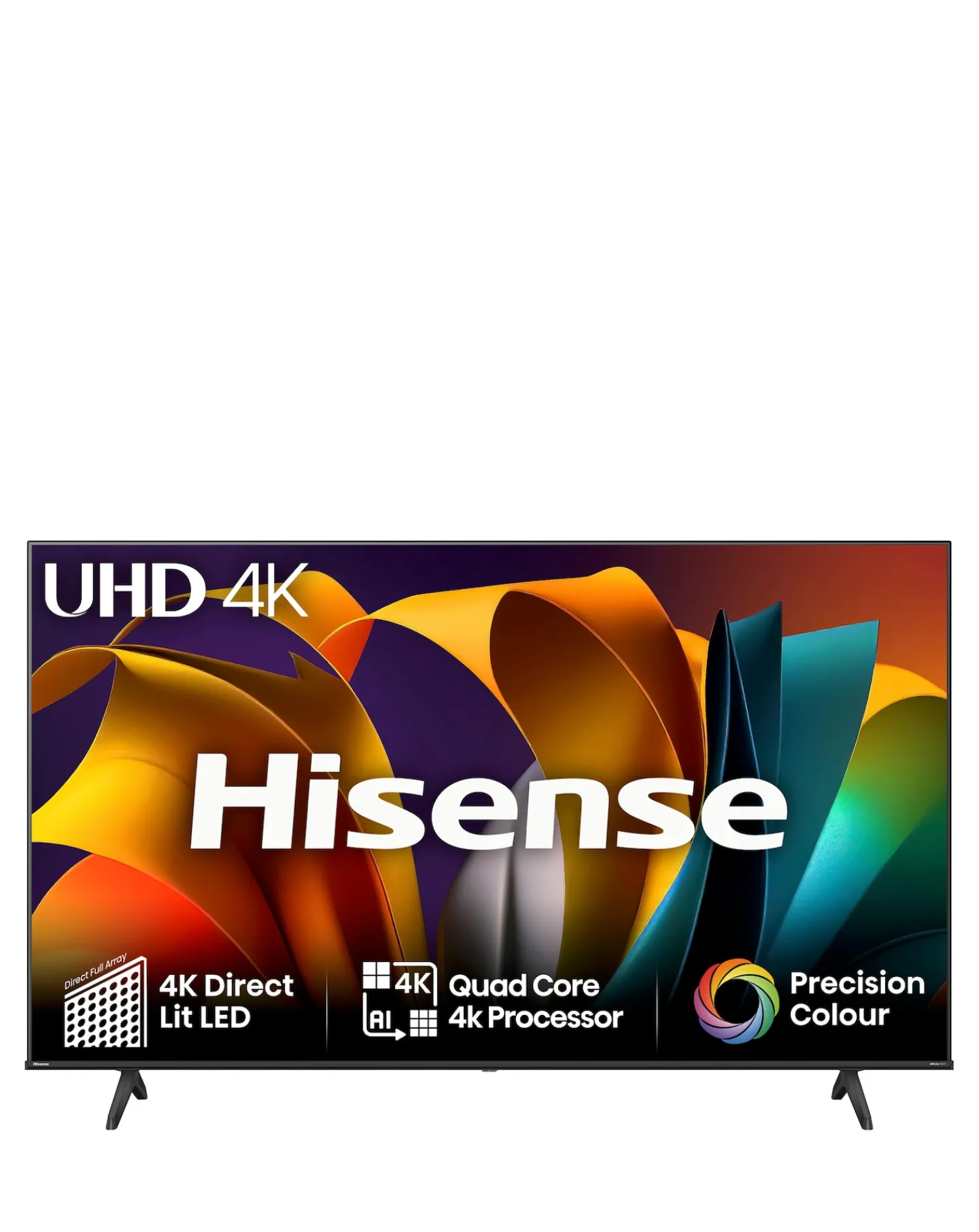 Hisense 43in 43A6NTUK Smart 4K UHD HDR LED TV with Amazon Alexa