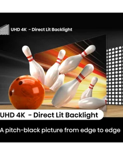 Hisense 43in 43A6NTUK Smart 4K UHD HDR LED TV with Amazon Alexa